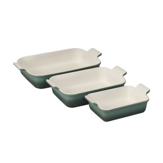 Le Creuset 3 Piece Rectangular Baking Dishes