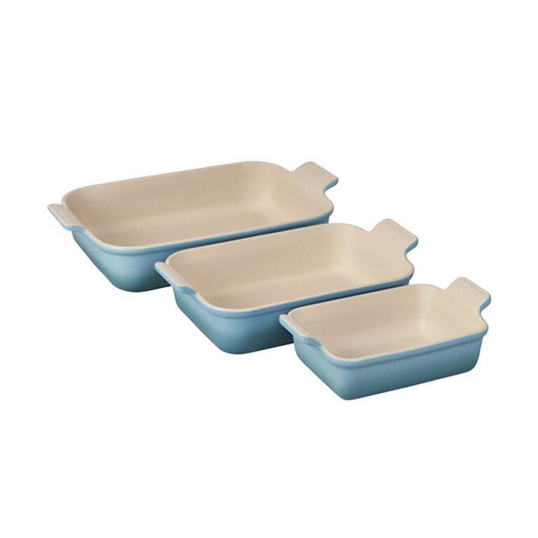 Le Creuset 3 Piece Rectangular Baking Dishes