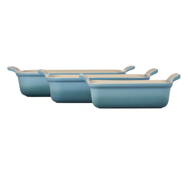 Le Creuset 3 Piece Rectangular Baking Dishes