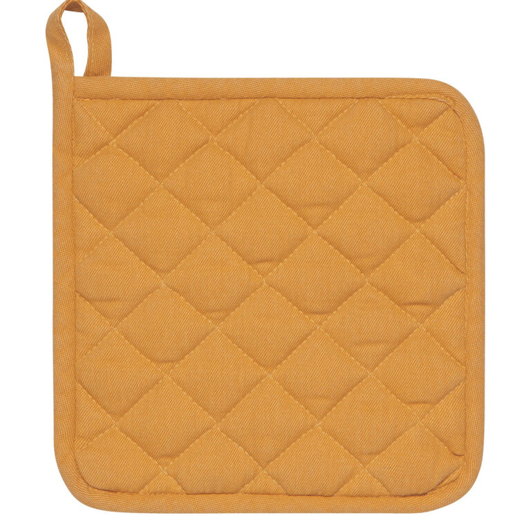 Heirloom Stonewash Potholder Ochre