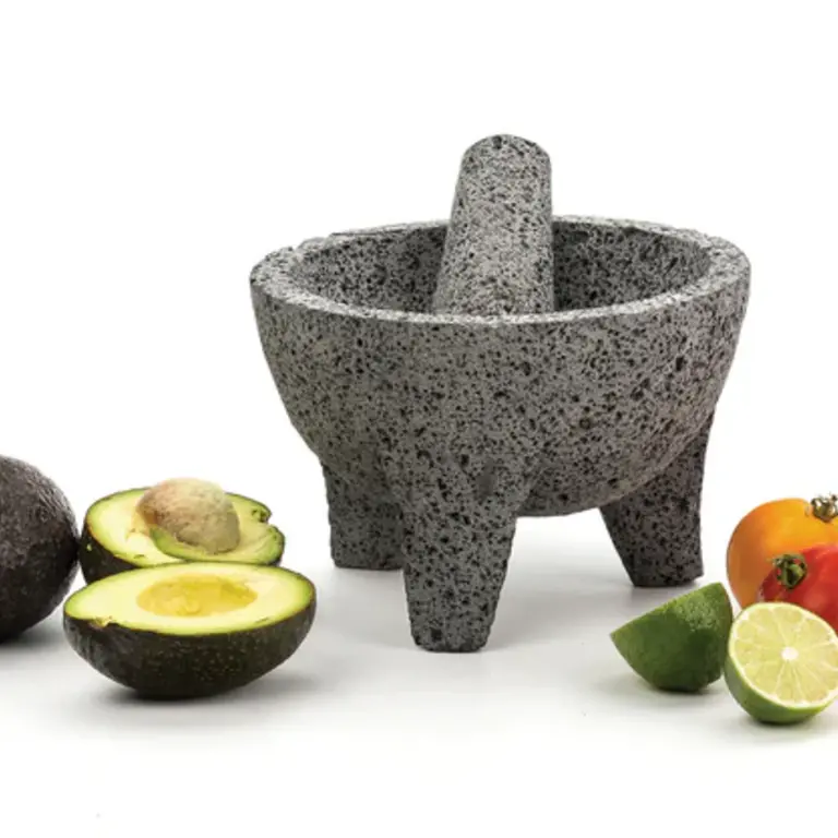 RSVP Authentic Mexican Molcajete Mortar And Pestle