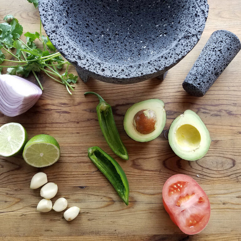 RSVP Authentic Mexican Molcajete Mortar And Pestle