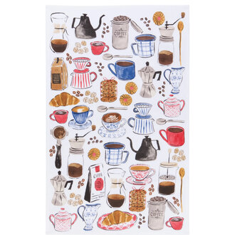Danica Printed Dishtowel Coffee Break