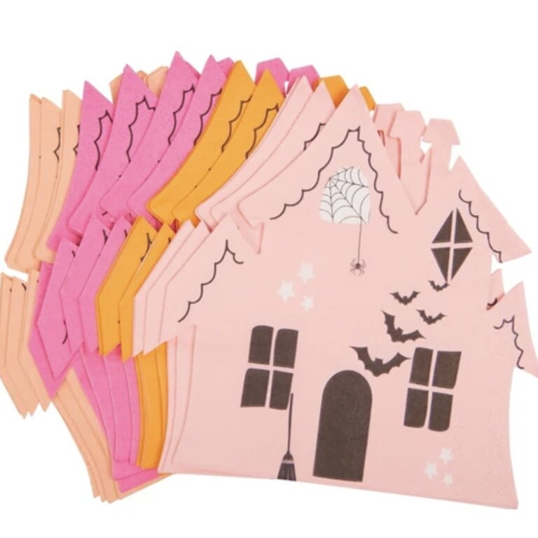 C.R. Gibson Seasonal Bev Napkin Haunted House