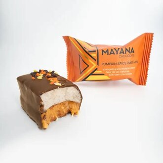 Mayana Mini Chocolate Bar Pumpkin Spice Mayana Mini Chocolate Bar Pumpkin Spice