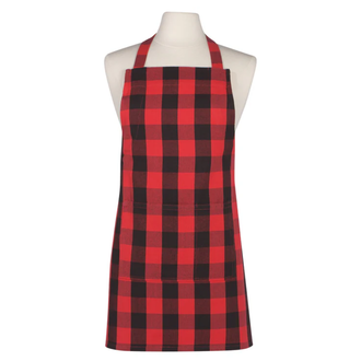 Danica Now Designs Petite Chef Apron Buffalo Check