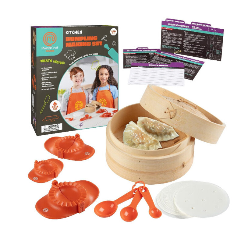 Master Chef Dumpling Press and Steamer Basket Set