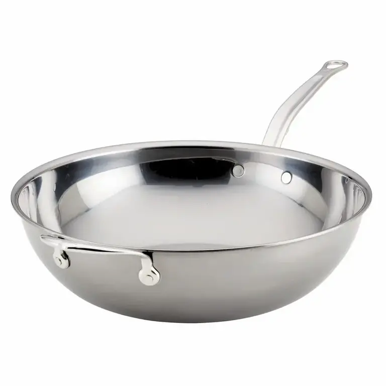 Hestan NanoBond 14 Inch Chefs Pan w/helper handle 7.5qt