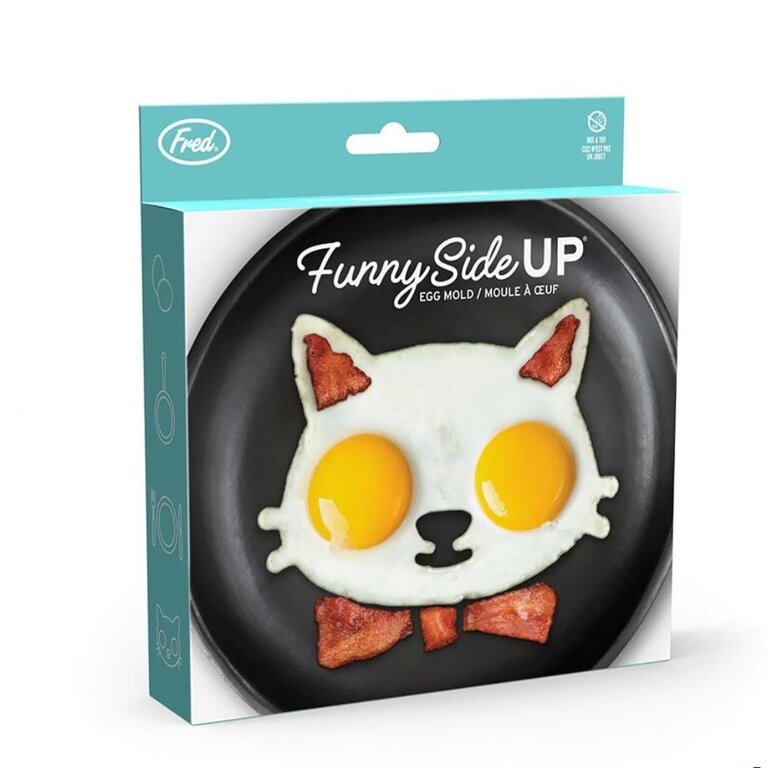 Funny Side Up Egg Ring Cat