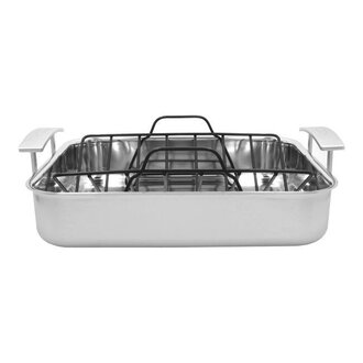 Demeyere Industry Stainless Steel Roasting Pan Demeyere Industry Stainless Steel Roasting Pan