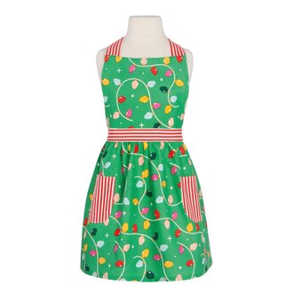 Minnie Kid Apron Holiday Glow