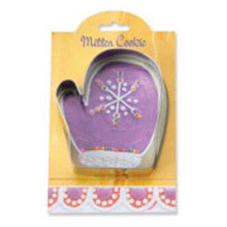 Carded Winter Holiday Cookie Cutter Mitten