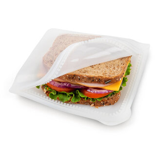 Dual Zipper Silicone Prokeeper Sandwich Bag
