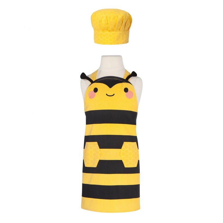 Danica Jubilee Kids Daydream Apron And Hat Set Bumblebee