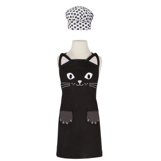 Danica Jubilee Kids Daydream Apron And Hat Set Cat Danica Jubilee Kids Daydream Apron And Hat Set Cat