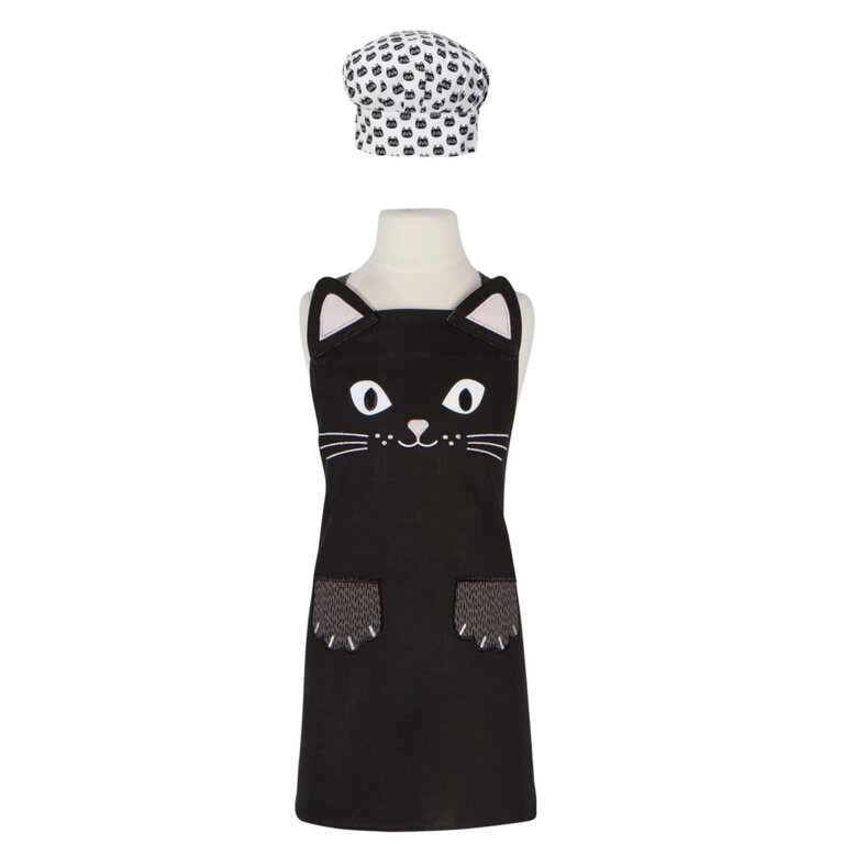 Danica Jubilee Kids Daydream Apron And Hat Set Cat