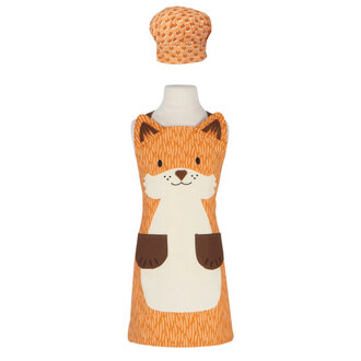 Danica Jubilee Kids Daydream Apron And Hat Set Fox Danica Jubilee Kids Daydream Apron And Hat Set Fox