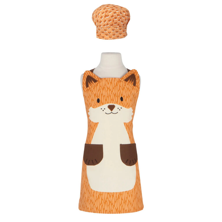 Danica Jubilee Kids Daydream Apron And Hat Set Fox