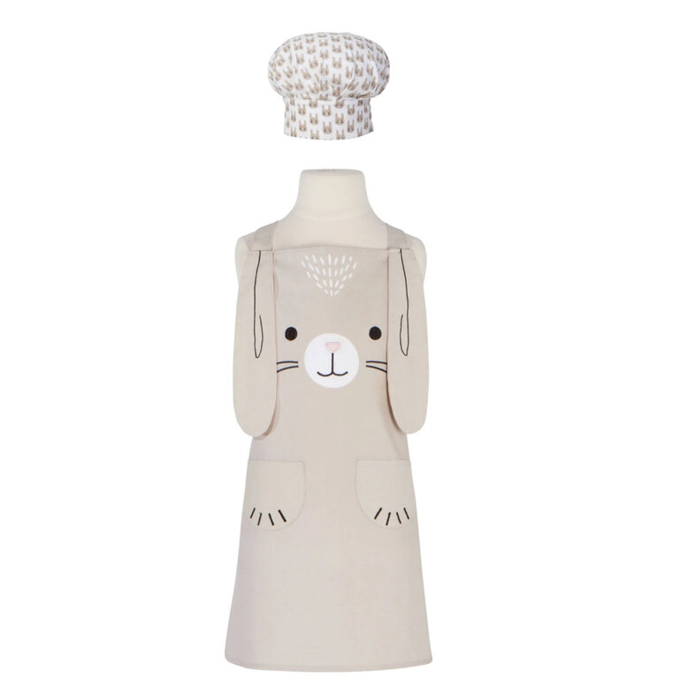 Danica Jubilee Kids Daydream Apron & Hat Set Bunny