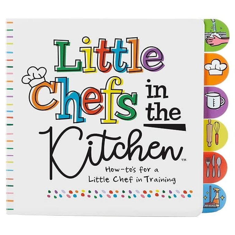 C.R. Gibson Little Chefs in the Kitchen How-To Board Book