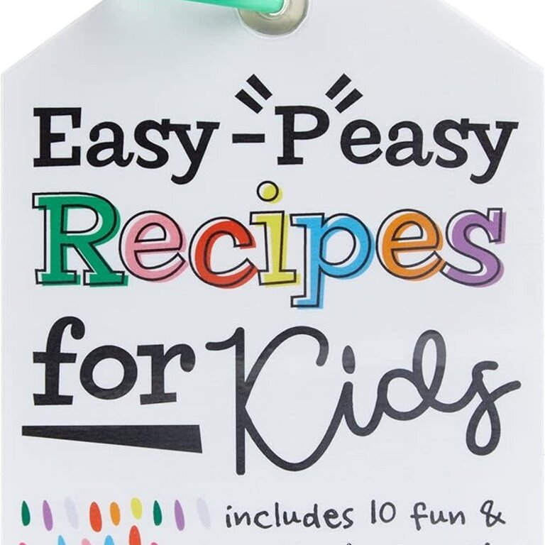 C.R. Gibson Little Chef's Easy inpincheasy Recipe Card Book