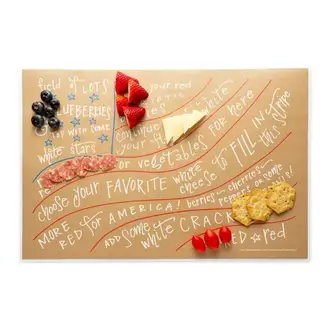 Charcuterie Cheat Sheet Flag Charcuterie Cheat Sheet Flag