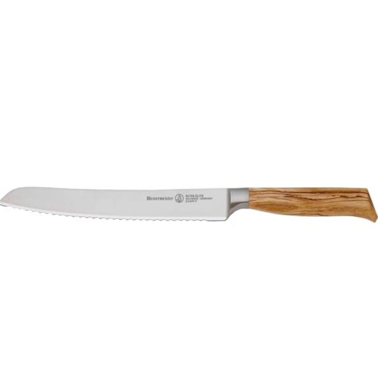 Messermeister Oliva Elite Scalloped Bread, Knife , 9 in