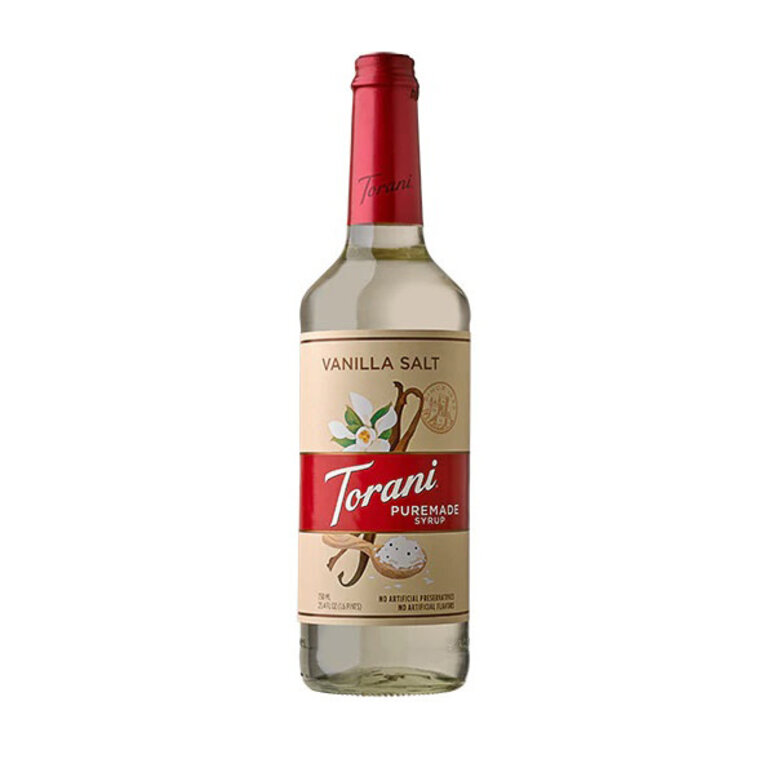Torani Flavoring Syrup Vanilla Salt