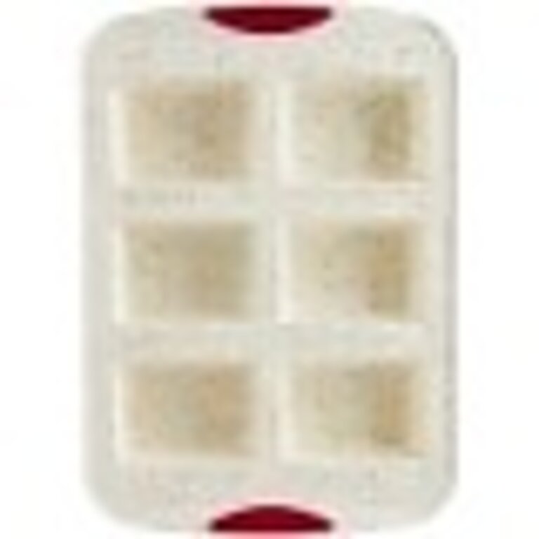 White Confetti Mini Loaf Pan