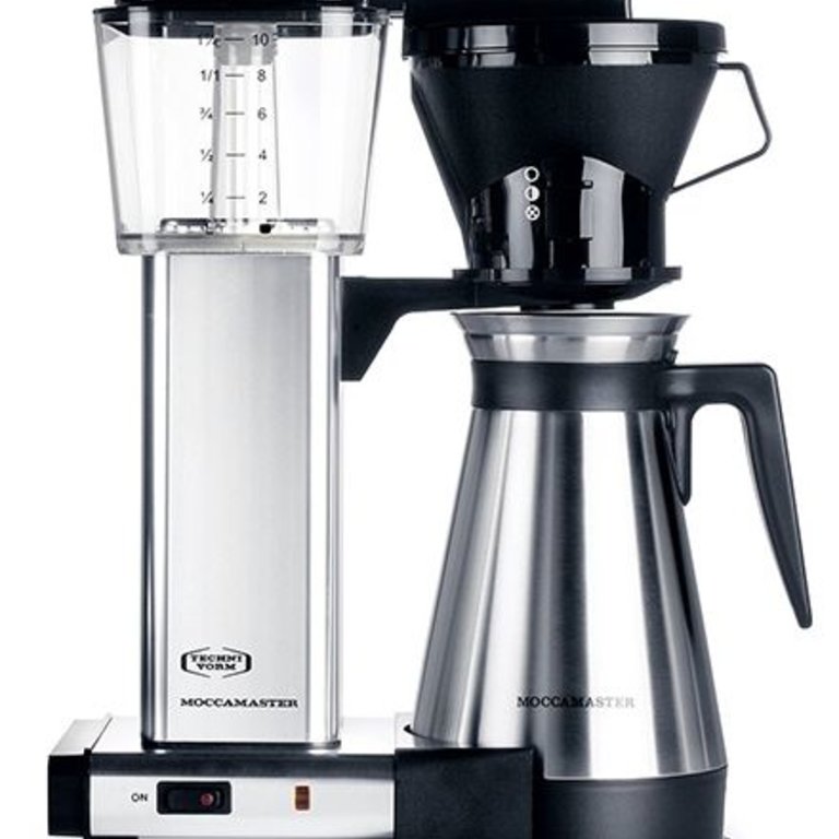 Moccamaster KBT Polished Silver Manual Adjust Drip Coffee Brewer