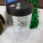Tervis Dolphin Tale Starring Winter 24 Ounce Tumbler White Lid