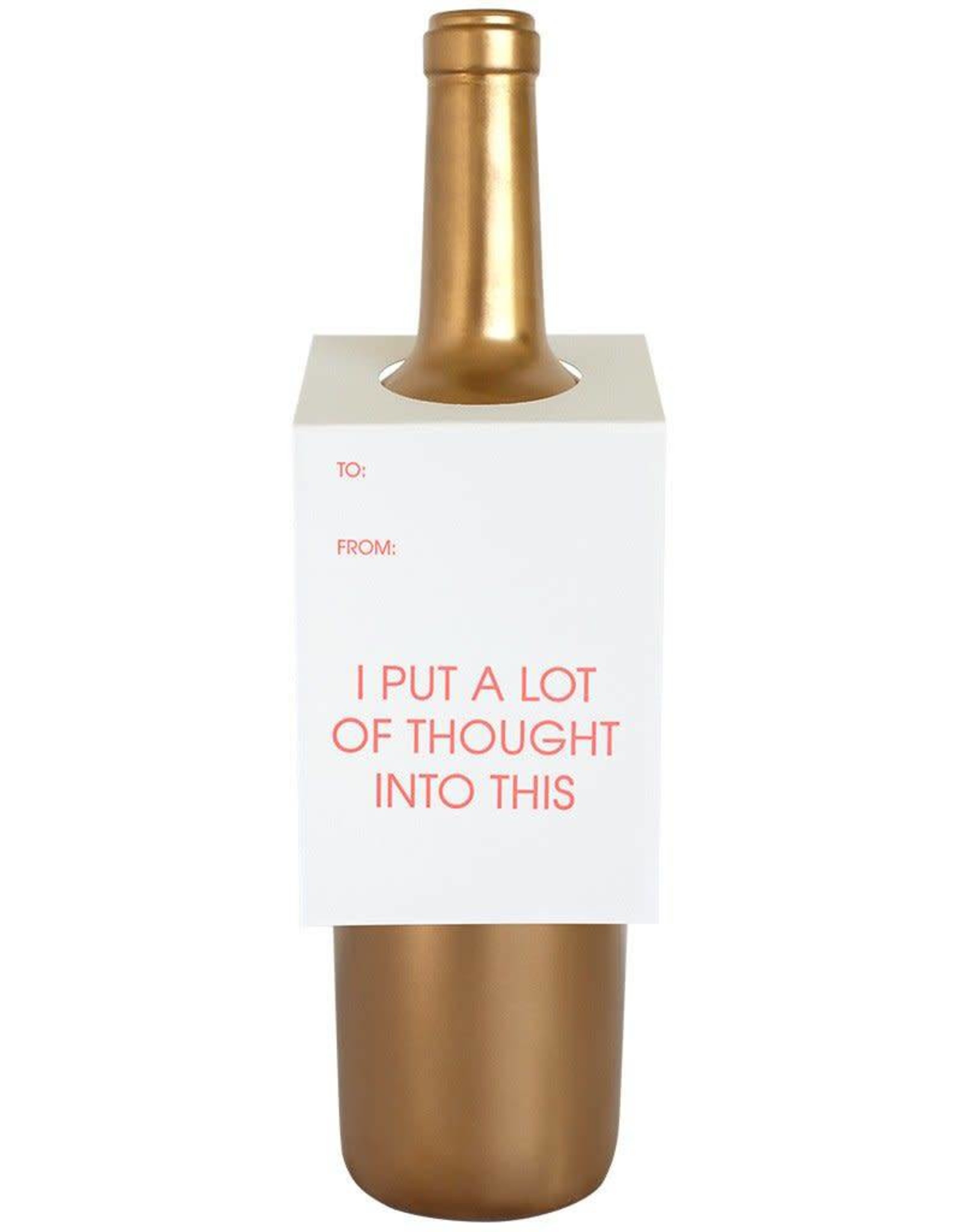 I Put a Lot of Thought Into This Wine & Spirit Tag