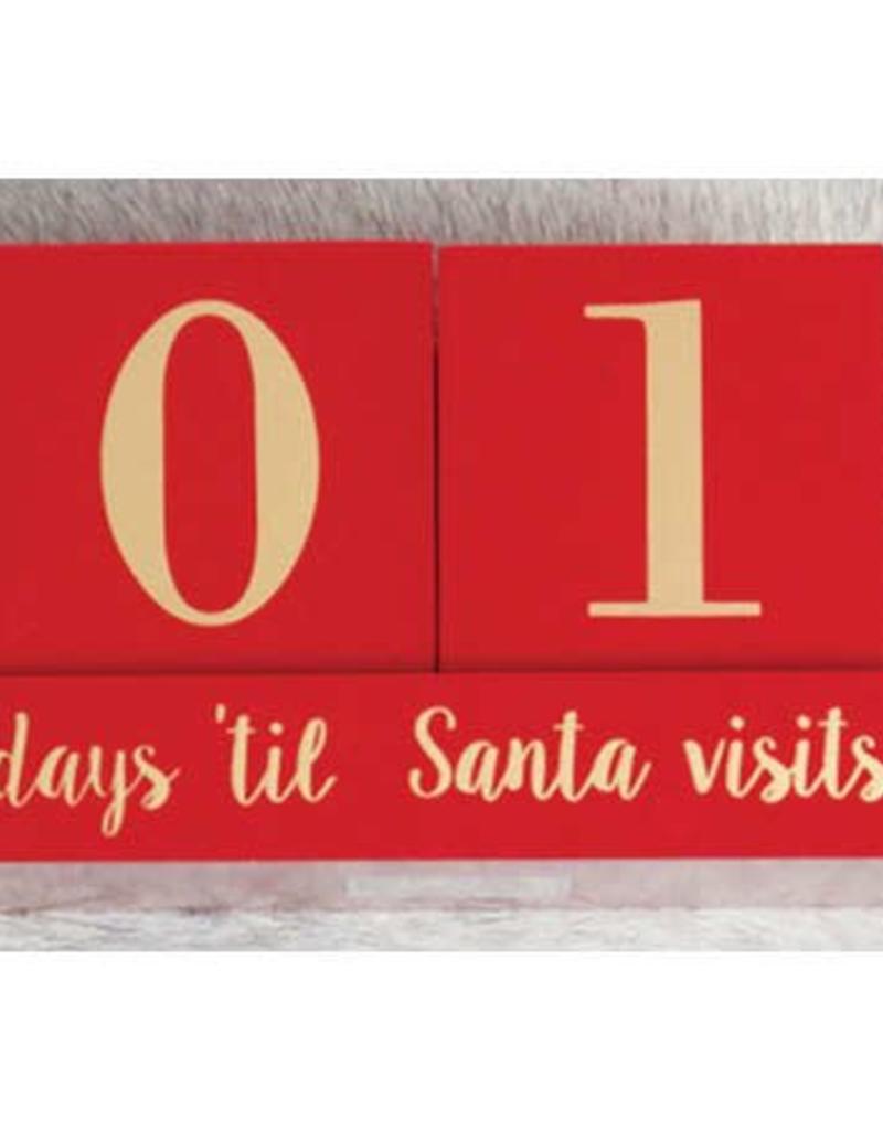 30 day countdown calendar red countdown calender