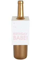 Birthday Babe Wine & Spirit Tag