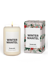 Winter Mantel Candle