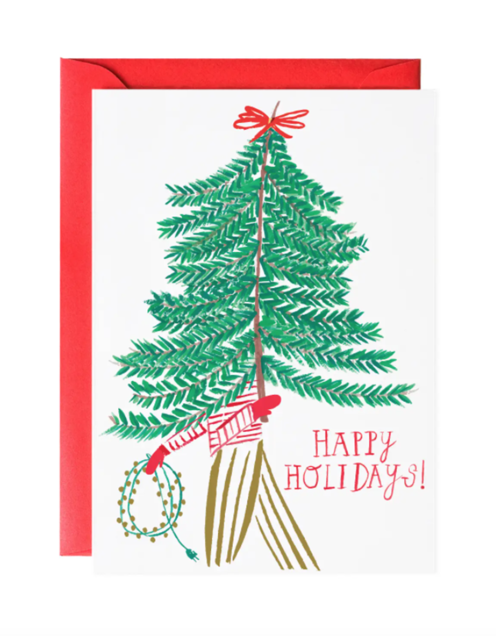 Charlie's Tree Holiday Greeting Card