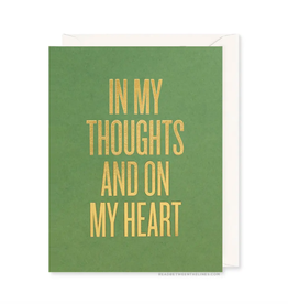 In My Thoughts Card