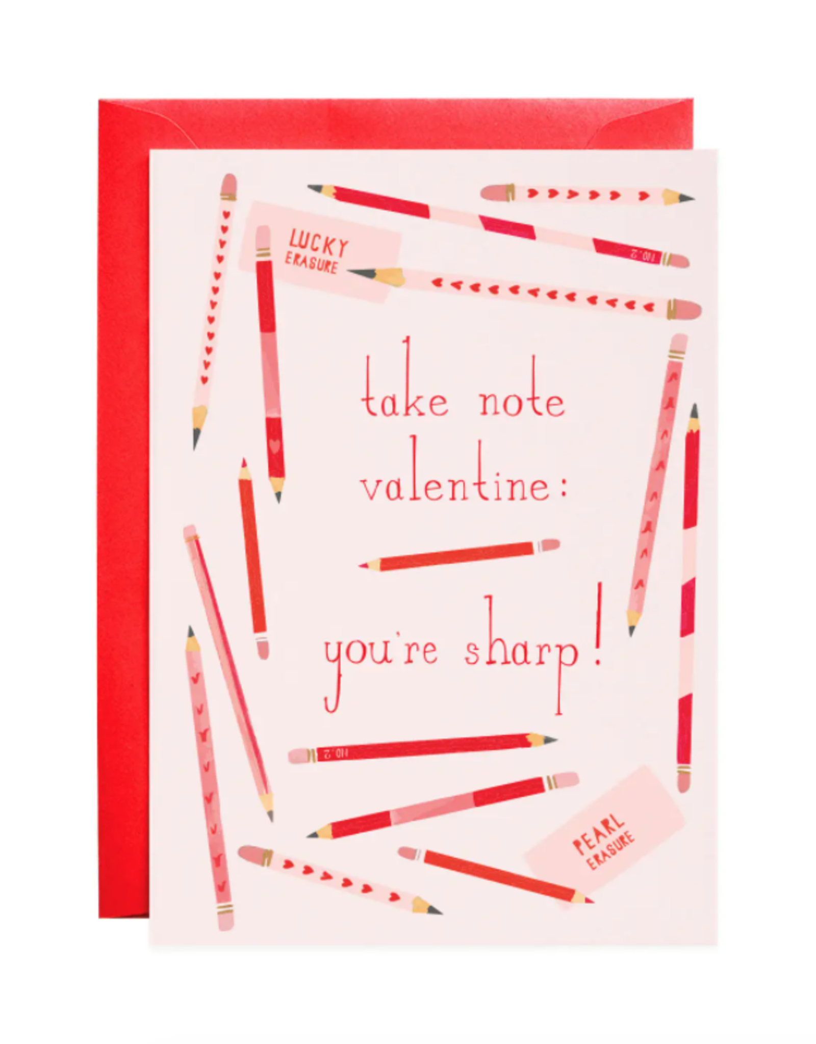 Pencil Me In Valentine's Day Card