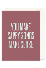 Sappy Songs Card