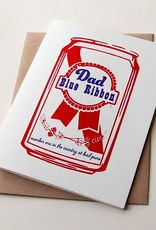 Blue Ribbon Dad Card