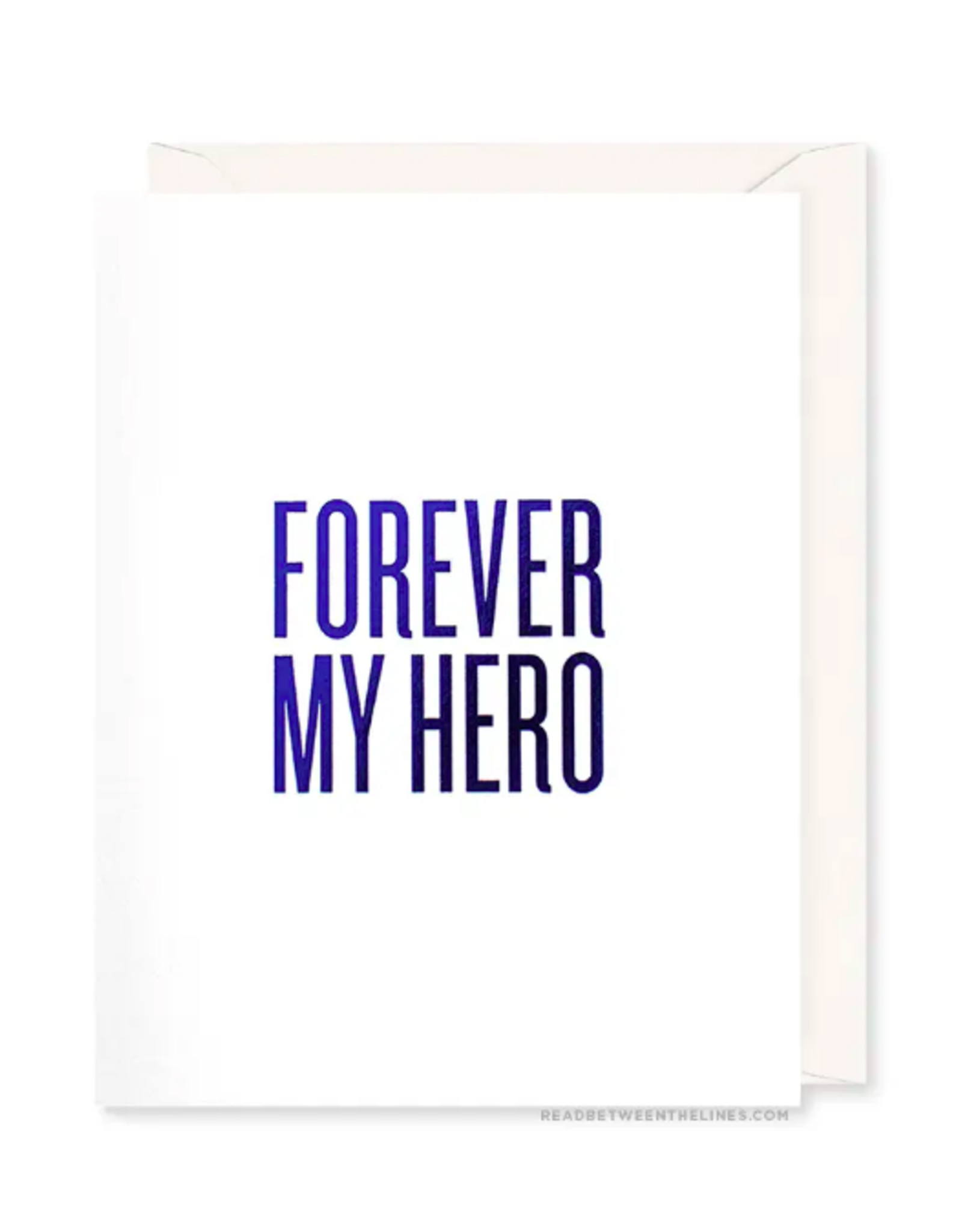 Forever My Hero Card