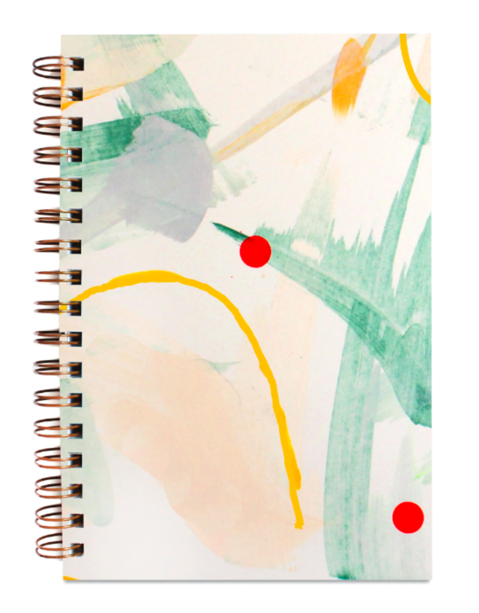 Dewdrop Painted Notebook