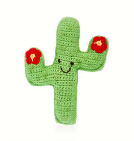 Friendly Cactus Buddy Rattle