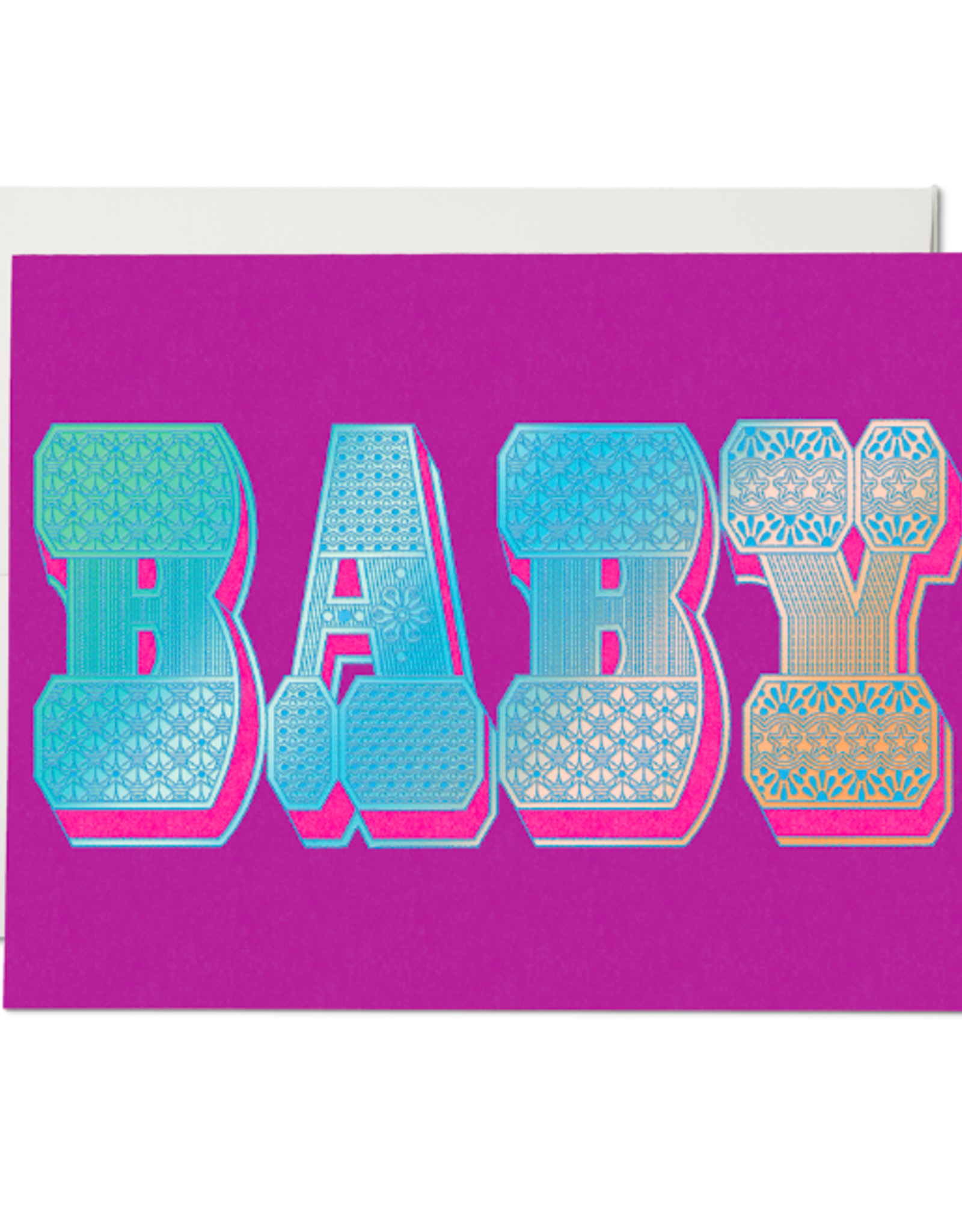 Baby Typography Card