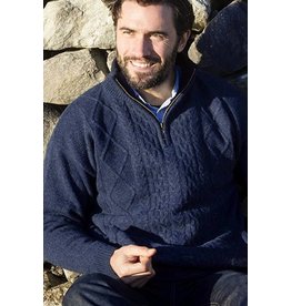 Luxury Wool Donegal Zip Sweater Celtic Aer Gift Shop Luxury Wool Donegal Zip Sweater Celtic Aer Gift Shop