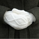 Aran Woollen Mills Handknit Aran Mittens