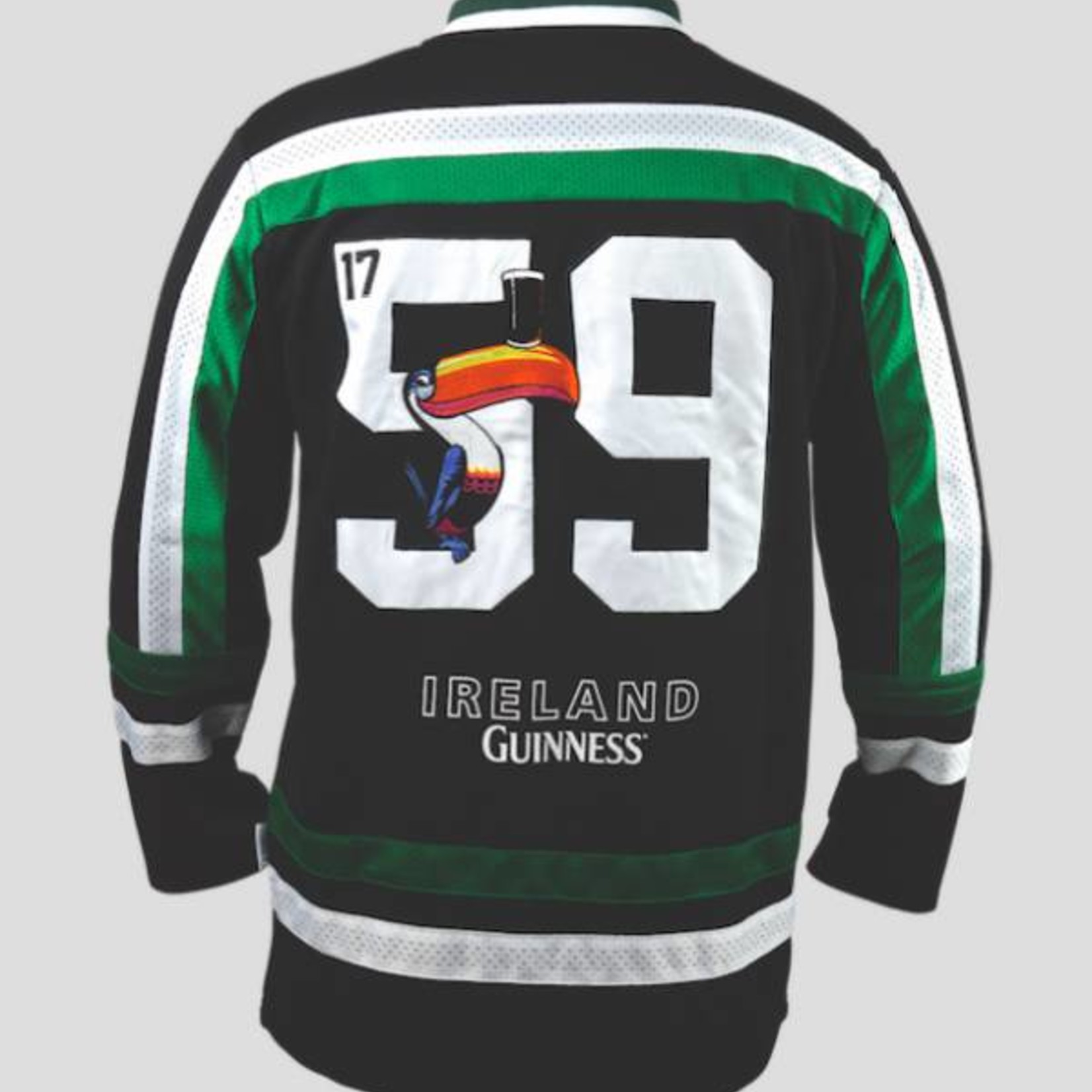 Guinness Toucan Hockey Jersey Blk/Grn 