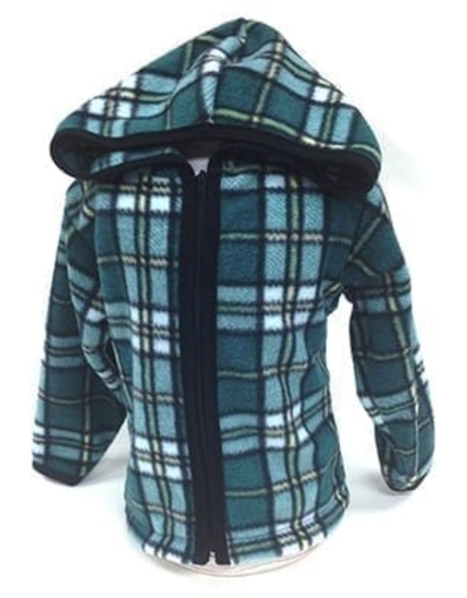 tartan fleece jacket