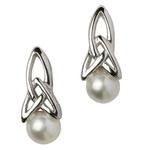 Shanore S/S Trinity Pearl Earrings