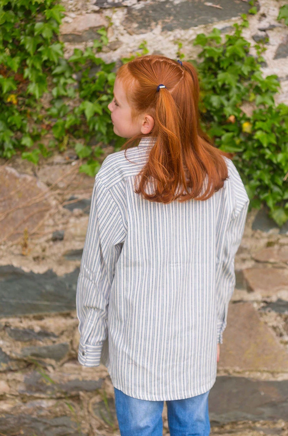 Lee Valley Ireland Kids Soft Flannel Grandfather Shirt